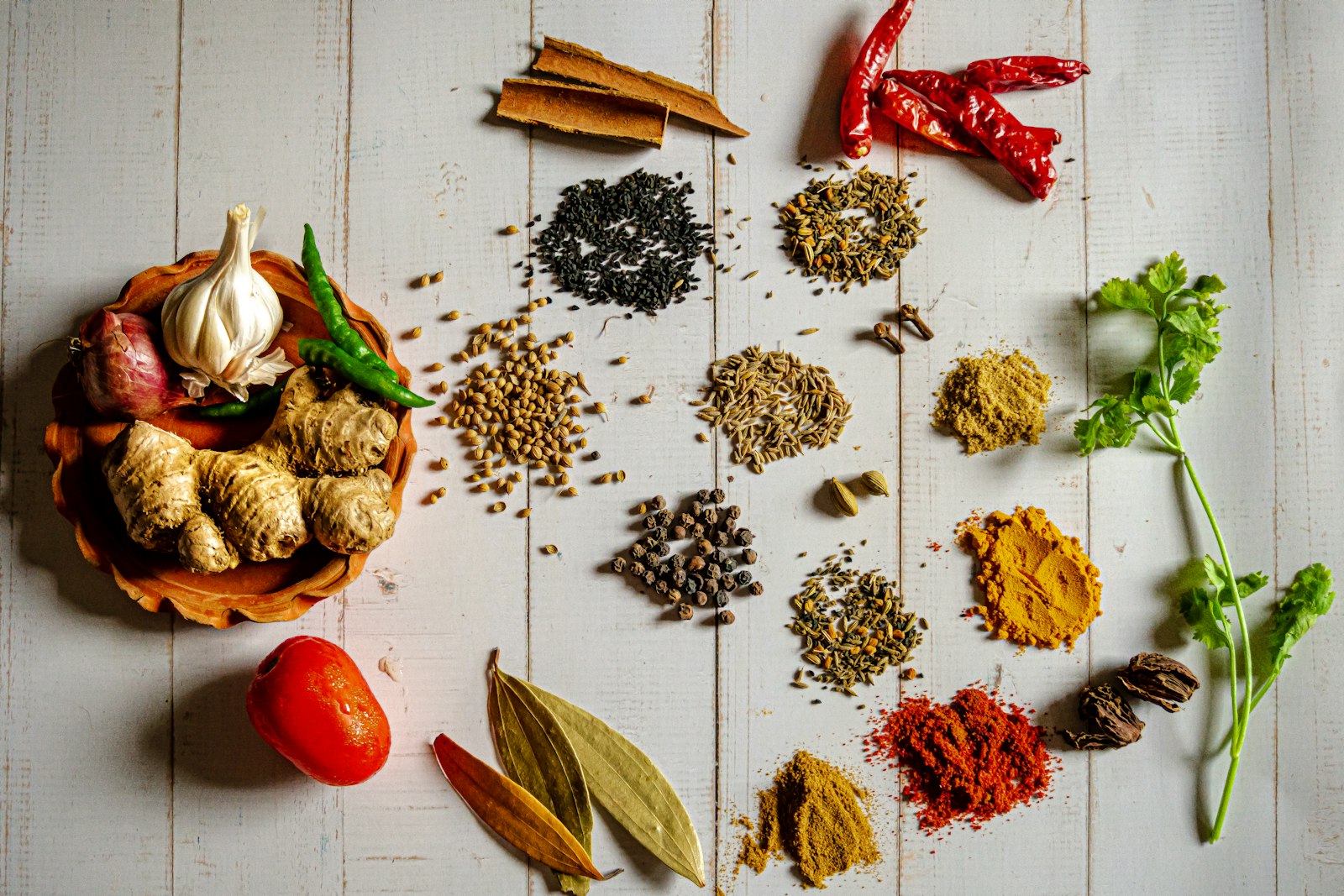 Legumes and spices
